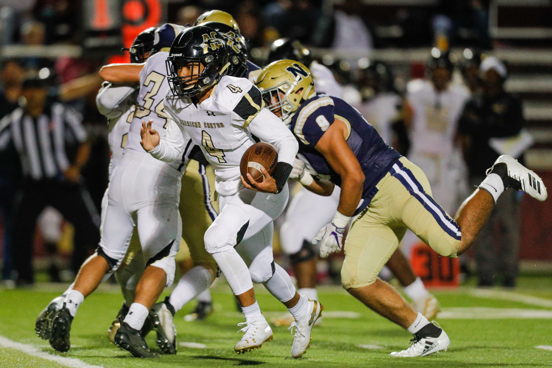 Napa High Grizzlies vs. American Canyon Wolves Varsity Football